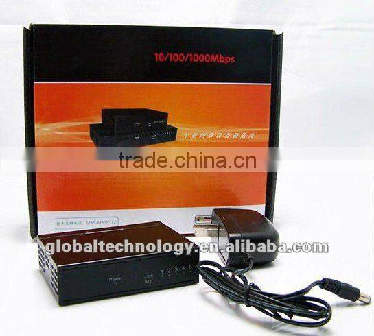 5port Mini 10/100M Desktop Ethernet Switch
