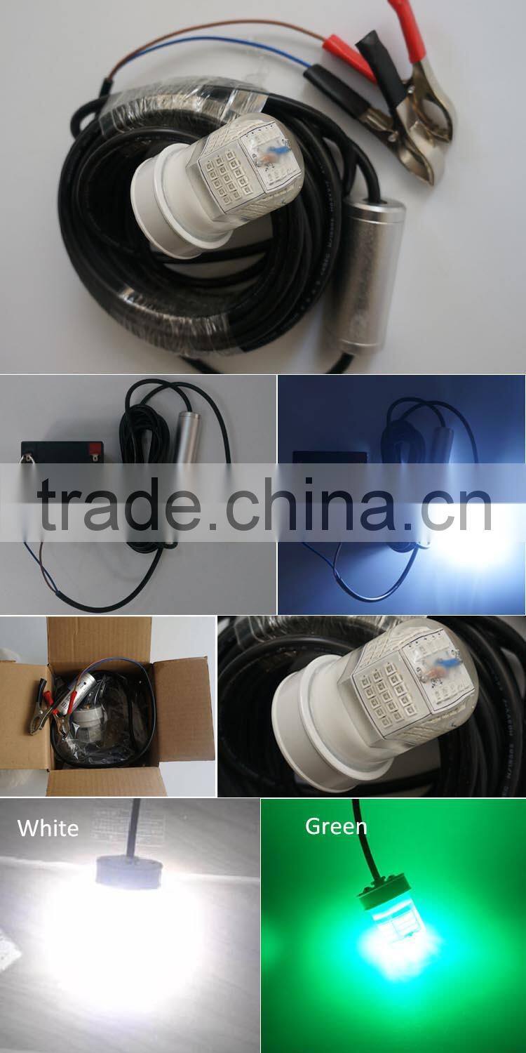 ce rohs 12v led underwater fishing attracting light fishing line winder