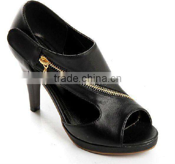 5# silver color closed end metal zipper for shoes