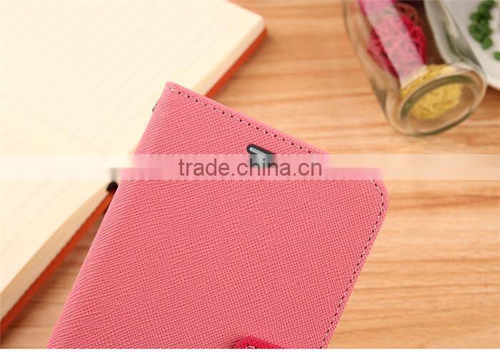 Mix Color Luxury Flip Wallet Leather Case For Samsung Note 5 Cell Phone