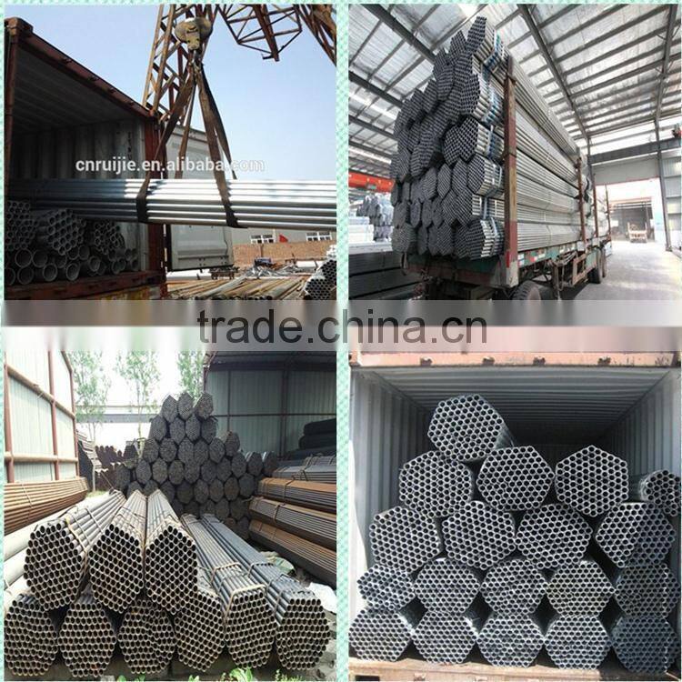 black steel pipe 25mm, steel tube 8
