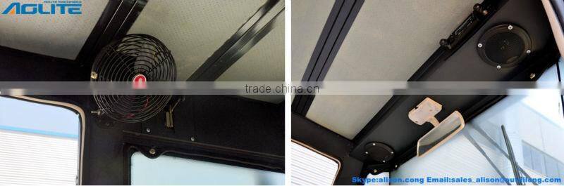 4x4 compact tractor with loader and backhoe