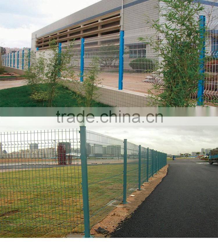 Cheap curve PVC coated metal edging garden fence