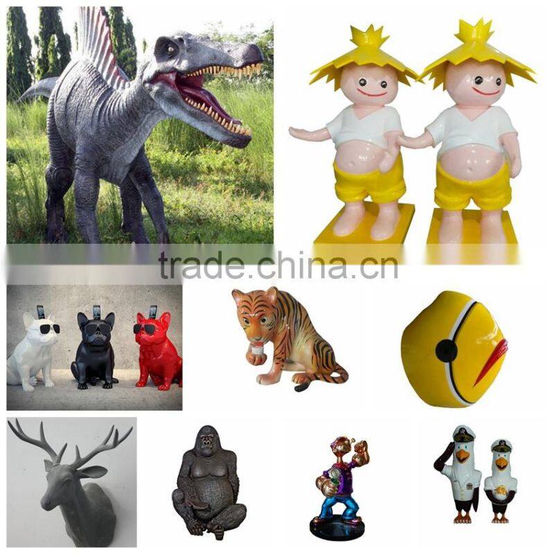 wall decorative deer statue