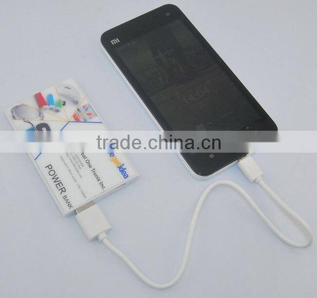 2014 slim popular business name card power bank for promotional gifts,2200mah capacity