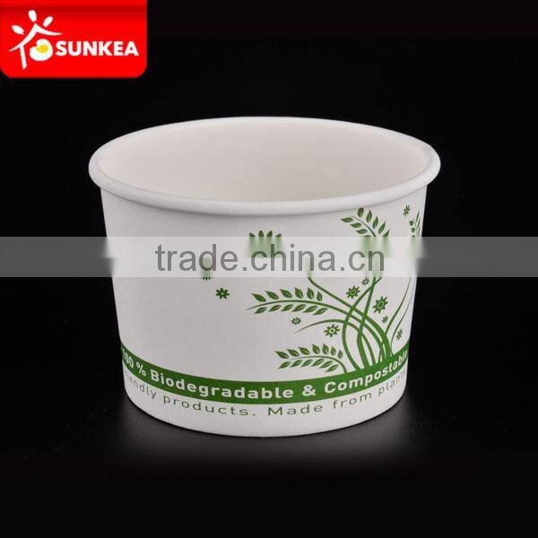 Disposable soup cups with paper lid, paper soup cup, soup bowl