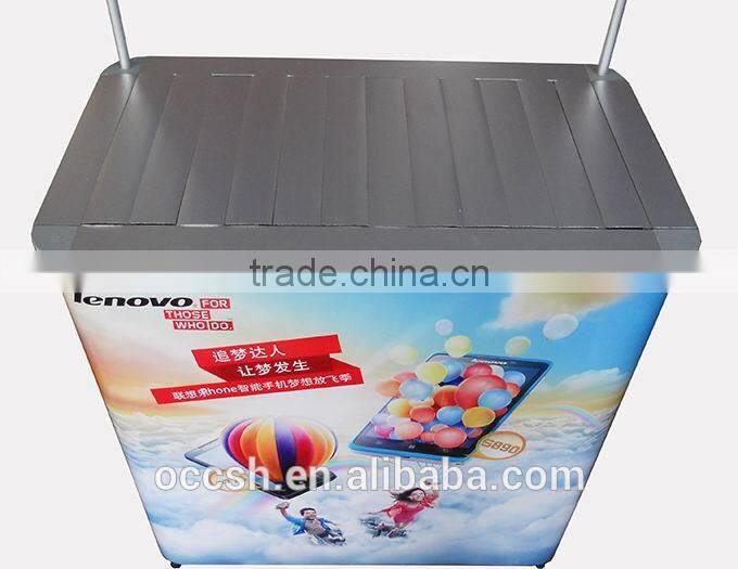 Hot Sale Portable Promotion Table Aluminum Display Counter