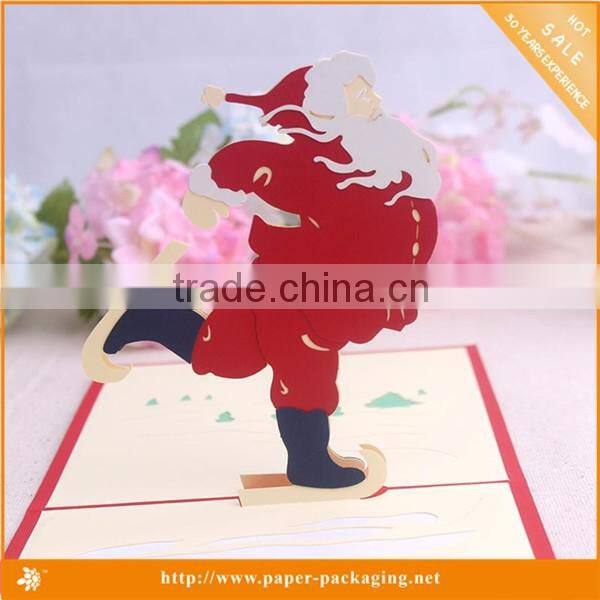 Business Greeting christmas cards pop up