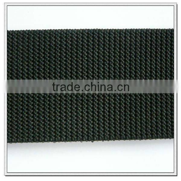 57mm black military polypropylene strap belt,custom pp belt