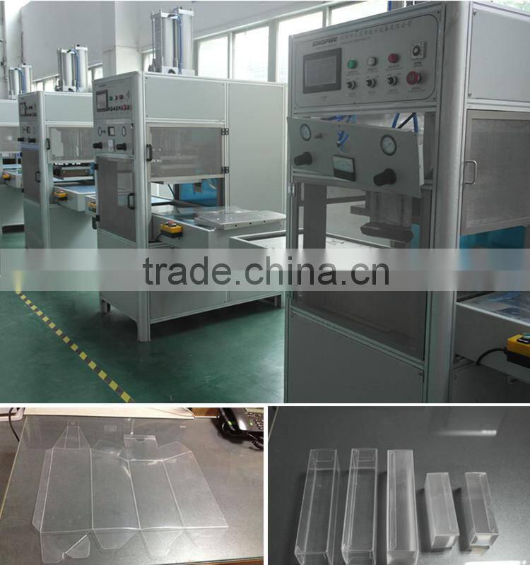 High frequency automatic PET gift box making machine