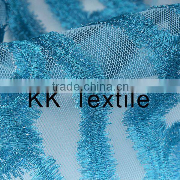 Free sample!!Bright orange Solid fabric flower!2014 embriodery design #1014 mesh bottom