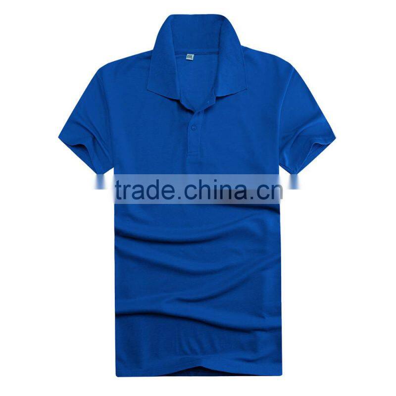 Guangzhou Luoqi Custom Blank Polo/180g 35% Cotton 65% Polyester Unisex Polo/ Summer Casual Short Sleeve Dry Fit Polo