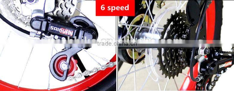 2015 NEW TYPE 16-20 INCH ADULT FOLDING BIKE /6 SPEED BIEK FOLDING FACOTRY SUPPLIER