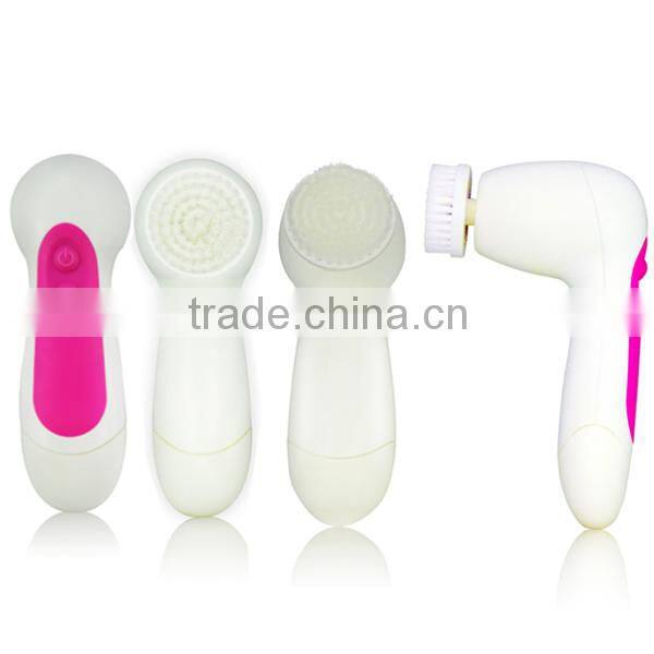 Export to Europe Hotsale 6 In 1 Electric Facial Cleansing Brush for Home Use