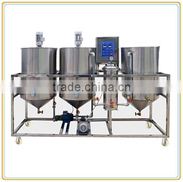 New cheap crude vegetable oil refining machine, Hot sale vegetable oil bleaching machine in refining plant