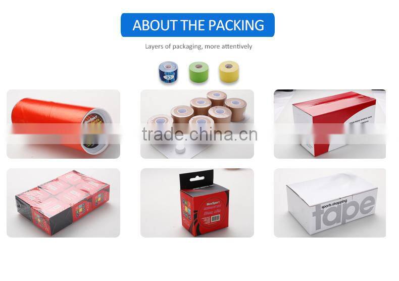 High Quality Breathable Strong Adhesive Waterproof Medical Cotton Rigid Tape Athletic Tape