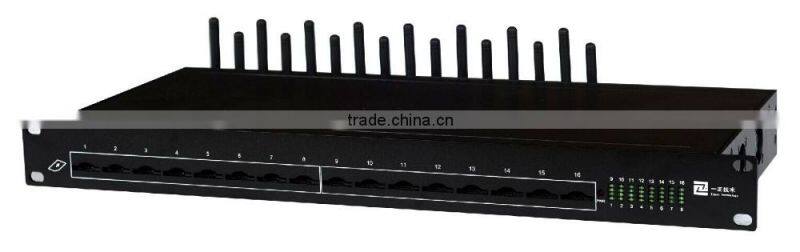 Ejointech New product, 16 port 64 sim gsm sms modem with bulk sms sending
