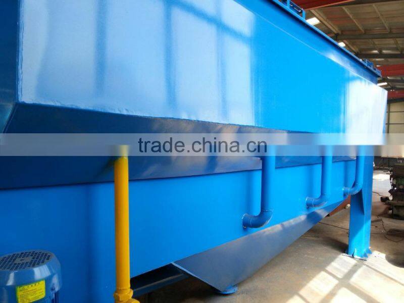 inclined tube settling basin