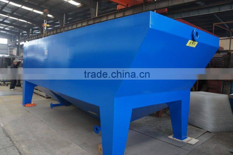 inclined tube settling basin