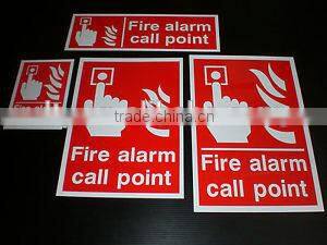 A4 pvc safety exit sign(M-CS084)