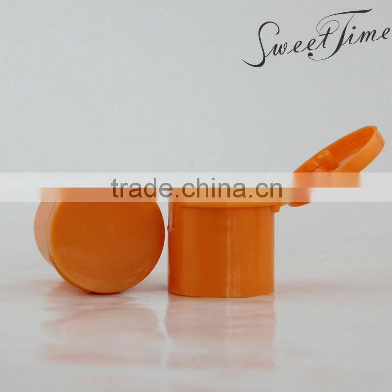 orange flip top cap