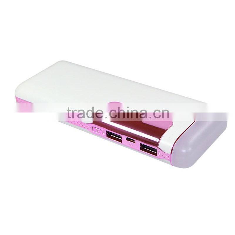 Colorful high quality best selling LED flashlight outdoor portable power bank