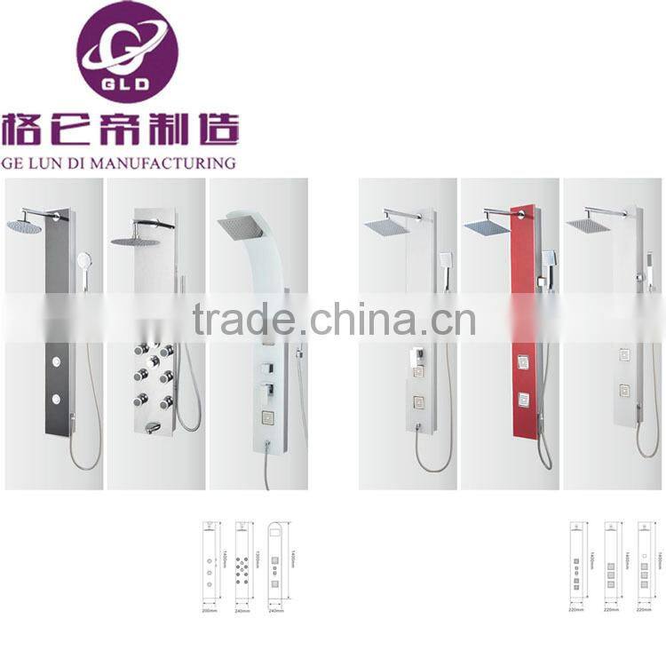 Thermostatic 304 Stainless Steel Bathroom Rainfall Shower Panel,Shower Faucet