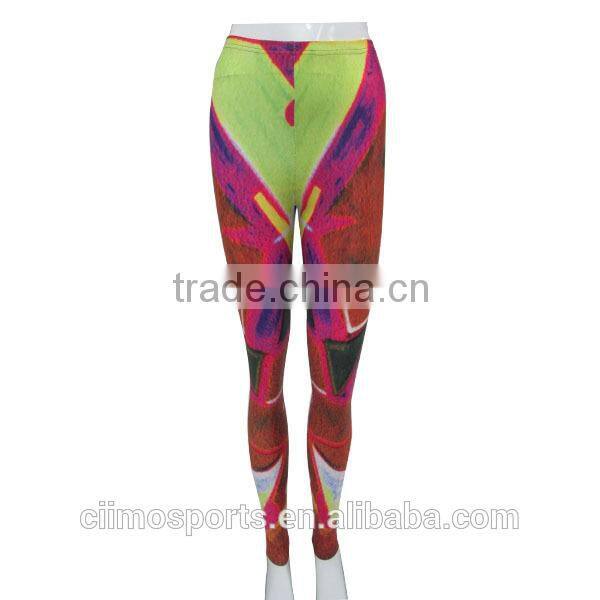 Women sexy leggings leggings spandex Sublimation printed leggings