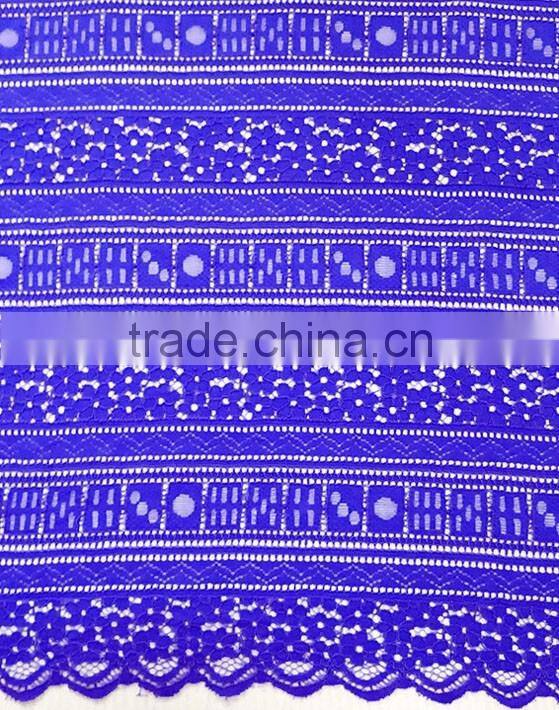 Wholesale High Quality Nylon/Cotton Strand Lace Fabric T8027