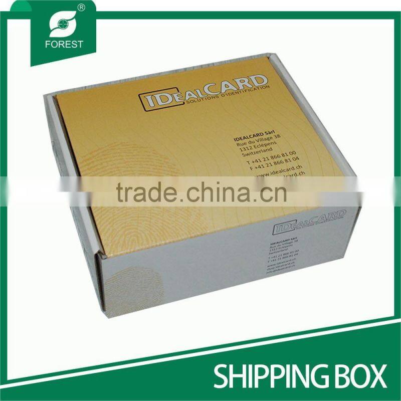 RECYCLABLE CORRUGATED PAPER BOX OF SHIPPING BOX