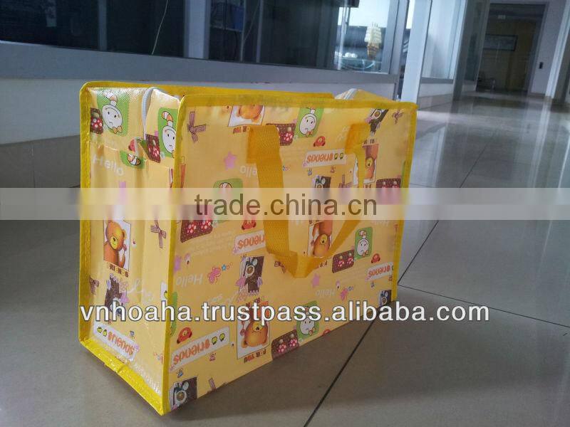 Vietnam recycled pp non woven bag with cheap price