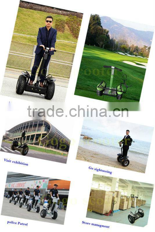 Factory outlet 2 wheel stand up electric chariot x2