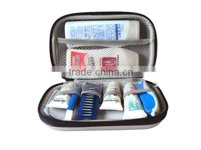 EVA toiletries case with inside net pocket
