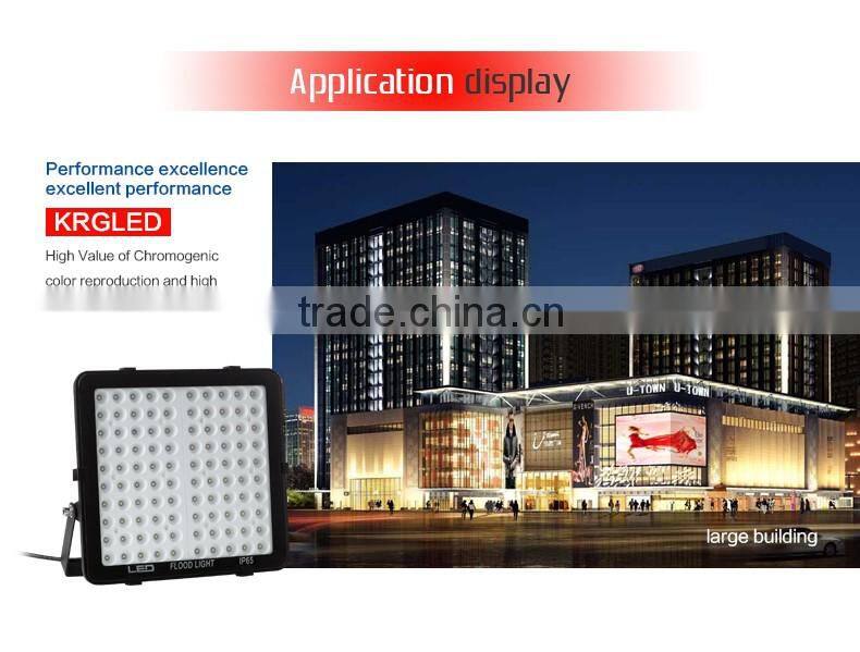 for square lighting 100w with pure white 12 volt led lights