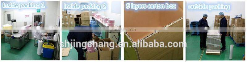 JC poly material bags caps sealing cover,container top membrane,bottle lids packaging film for sale