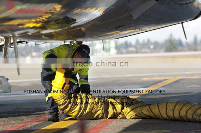 three-layer spiral air conditioning insulation duct with fast coupling