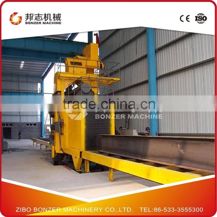 QH69 H Beam Steel Shot Blasting Cleaning Equipment