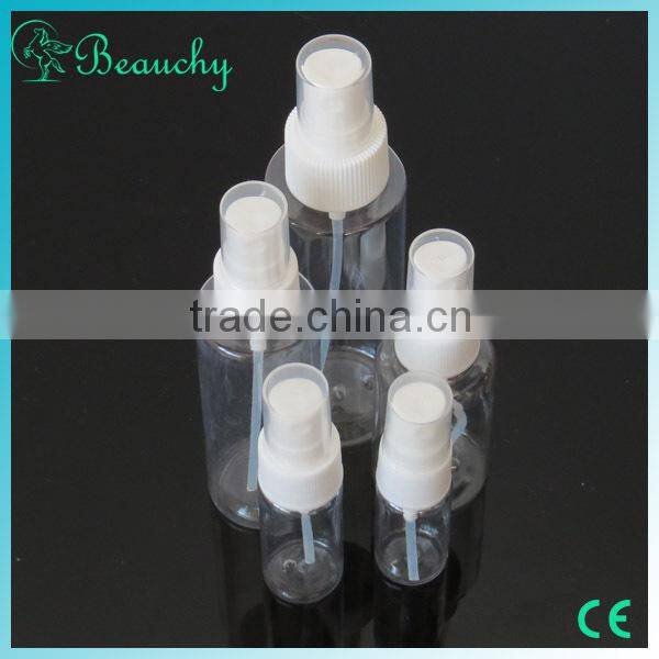 2015 China alibaba different size mini small spray bottle, hair salon spray bottle , pet plastic trigger spray bottle