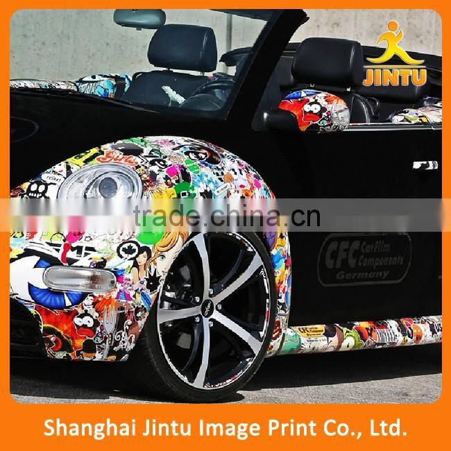 Printing uv prevent car sticker /3m car sticker/car decoration decal (JTAMY-2015122307)