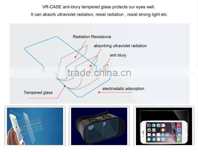 Factory directly sale bluetooth active shutter 3d glasses Head Mounted Display