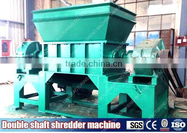 Commercial use two roller rubber tire crusher