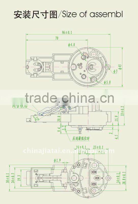 KST168-T JIATAI other home appliance parts
