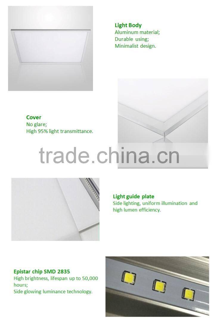 LED Commercial Lighting LED Panel Lamps Hanging Led Light Panel 30*60 with 3 Years Warranty