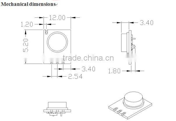 STX888 - low cost 433mhz rf wireless ASK Transmitter Module