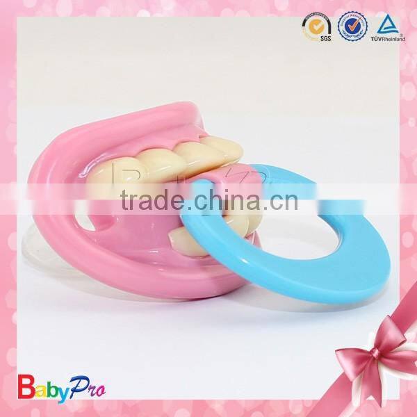 Babypro PNP06 Factory Direct China Custom FDA BPA Free Funny Silicone Pacifier For Babies