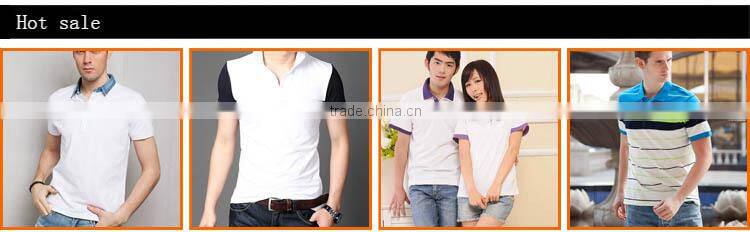 Wholesale Short Sleeve Mens Tops Men Polo T-shirts and Embroidery Design or T Shirts With Collars