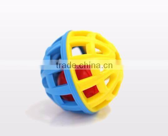 Toddler Rattle Early Learning Toy, Develop Intelligence Silicone Hand Bell Rattle