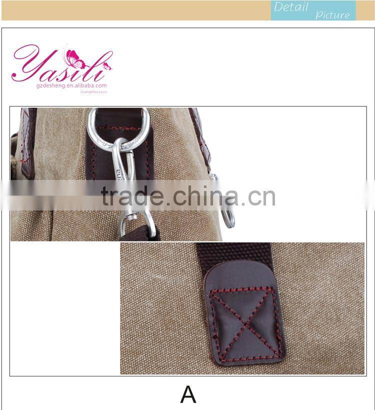 shoulder vintage canvas bag,long strap shoulder canvas tote bags,2014 fabric casual bags