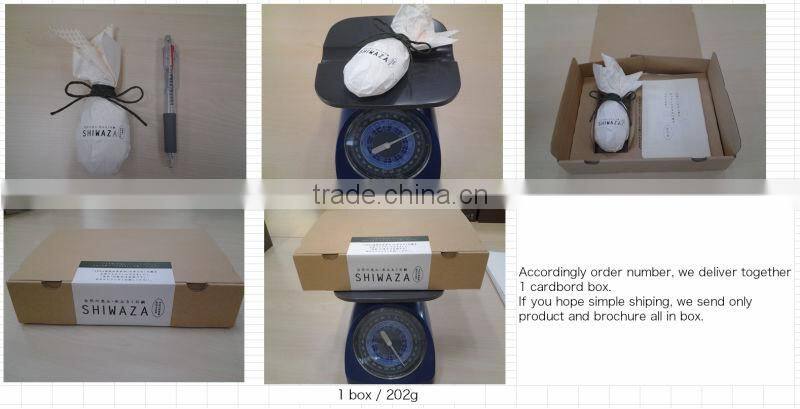 Japanese high class solid soap face wash from rice