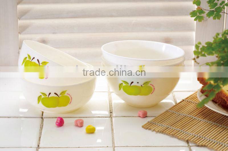 Cartoon kitchen products plastic microwave bowls, Customized logo plastic salad bowl, microwave cooking bowls